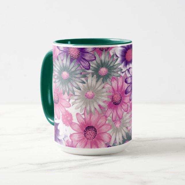 Mug de fleurs (Devant gauche)