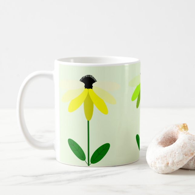 Mug de fleurs (Avec donut)