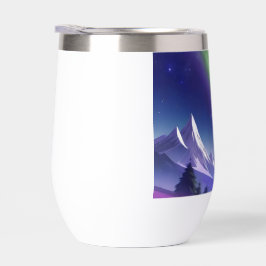 Mug de galaxie cosmique - Nebula verte sur le mont