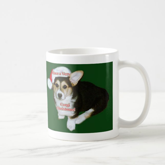 Mug De Gimli- Noël de corgi très (Droite)