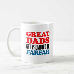 Mug De grands papas sont promus jusqu'à loin