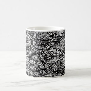 Mug de gribouillis monochrome - Une merveille tiré