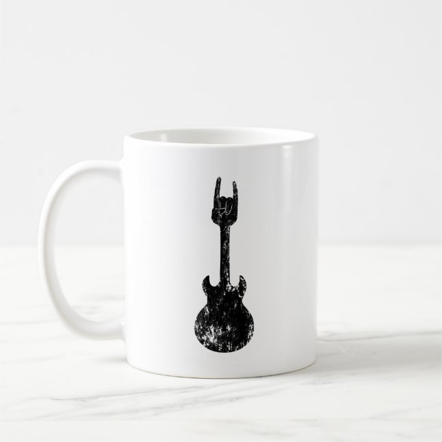 Mug de guitare de Hard Rock (Gauche)