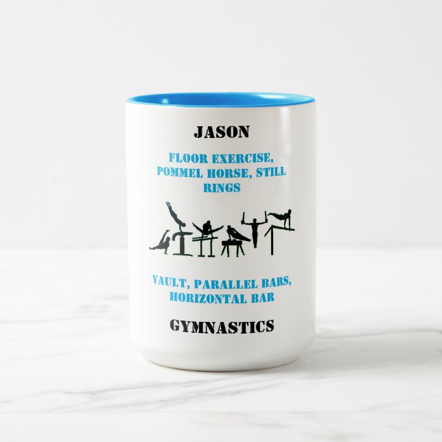 Mug de gymnastique masculine (Centre)