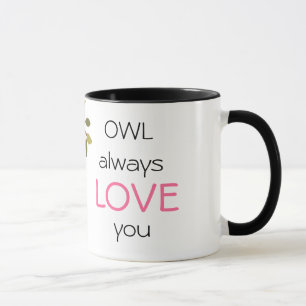 Mug De hibou amour toujours vous