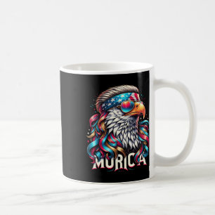 Mug De Juillet Patriotic Funny Eagle Juillet 4 Usa Mur