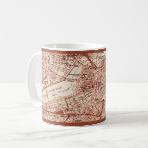 Mug de la carte de Boston