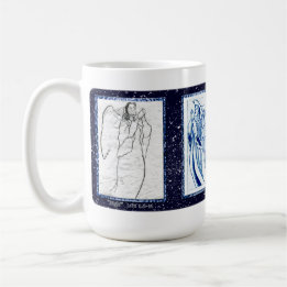 Mug de la carte de Noël "Angel"