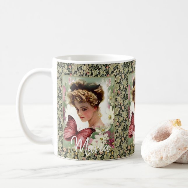 Mug de la dame victorienne (Avec donut)