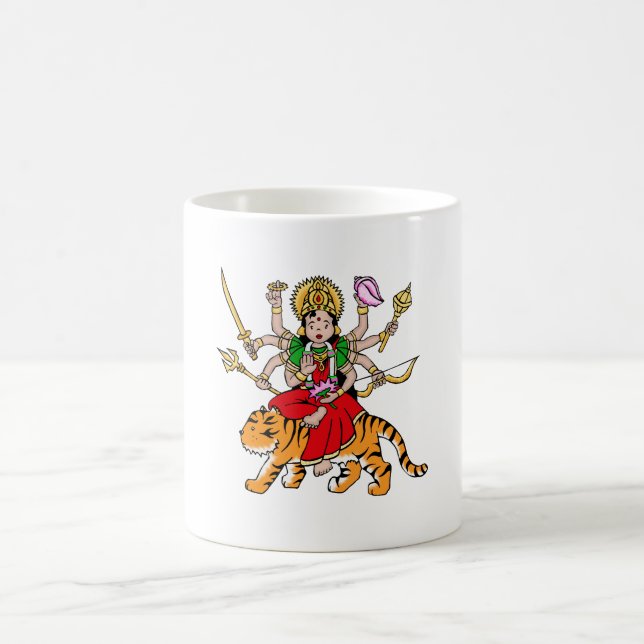 Mug de la déesse hindoue de Durga (Centre)