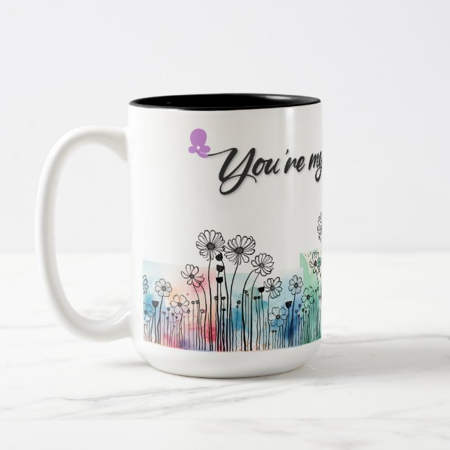 Mug de la fête des mères pour maman (Gauche)
