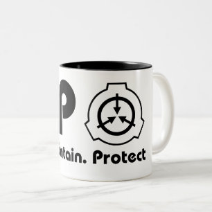 Mug de la Fondation SCP - Conteneur officiel de bo