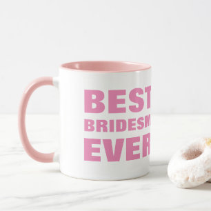 Mug De la mariée à sa demoiselle d'honneur Meilleure D