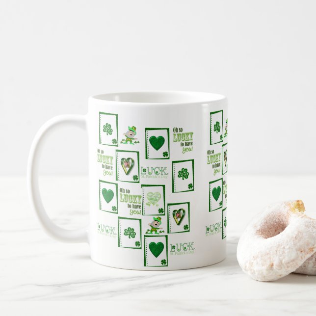 Mug de la Saint Patrick (Avec donut)