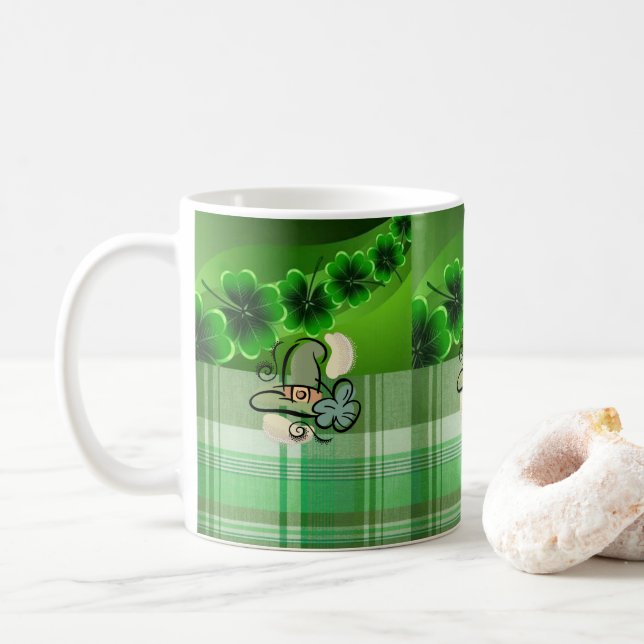 Mug de la Saint Patrick (Avec donut)