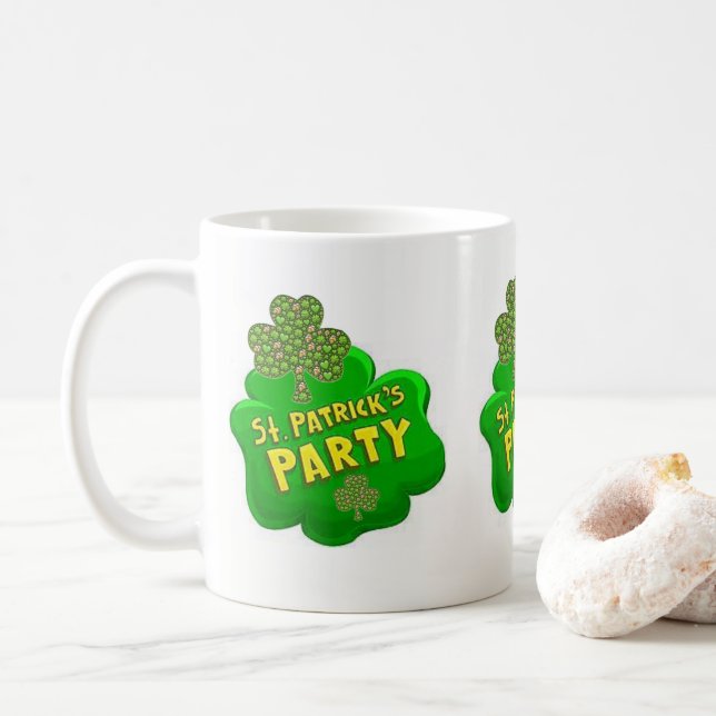Mug de la Saint Patrick (Avec donut)