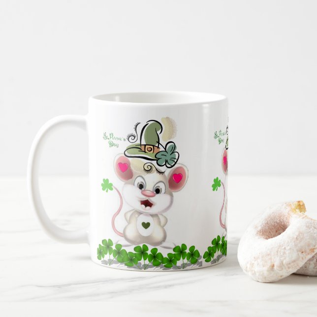 Mug de la Saint Patrick (Avec donut)
