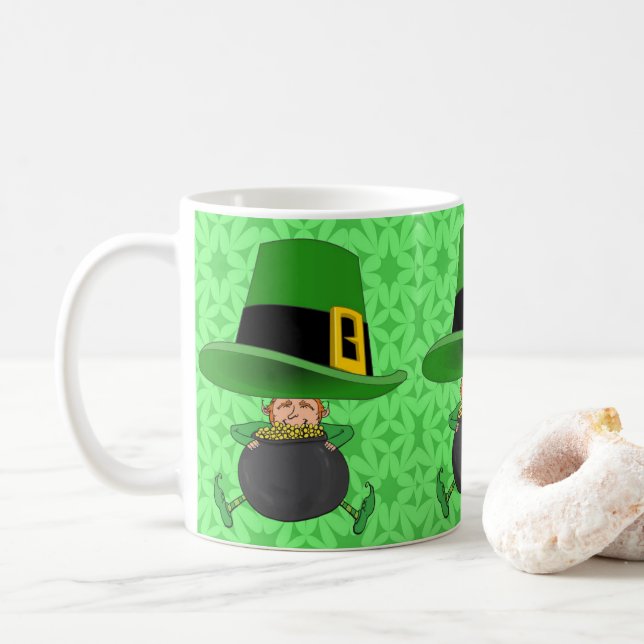 Mug de la Saint Patrick (Avec donut)