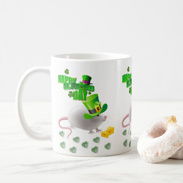 Mug de la Saint Patrick (Avec donut)