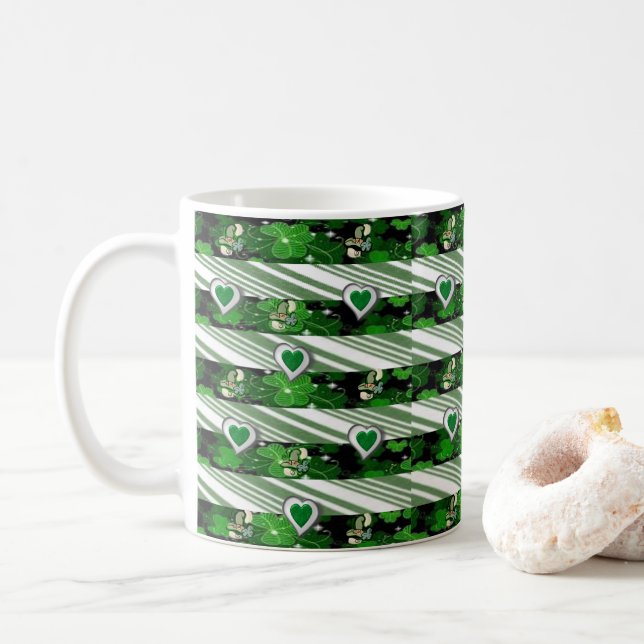Mug de la Saint Patrick (Avec donut)