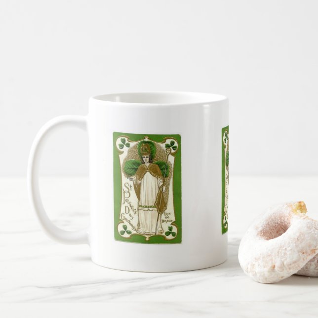 Mug de la Saint Patrick (Avec donut)