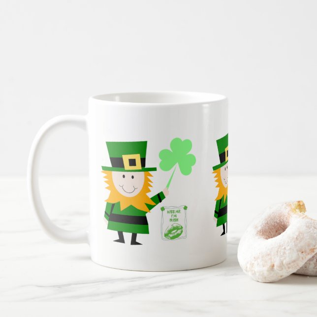 Mug de la Saint Patrick (Avec donut)