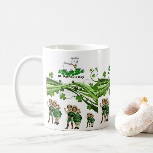 Mug de la Saint Patrick (Avec donut)