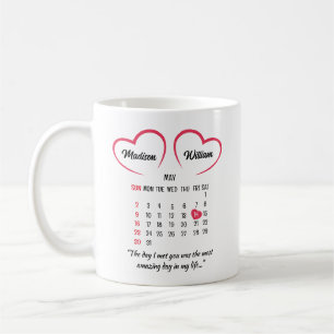 Mug de la Saint Valentin, cadeaux d'anniversaire