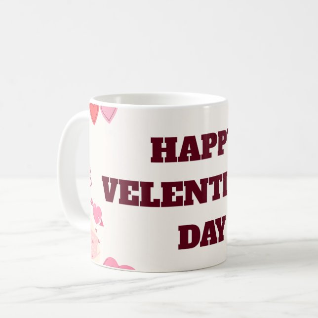 Mug de la Saint-Valentin Forever & Always (Devant gauche)