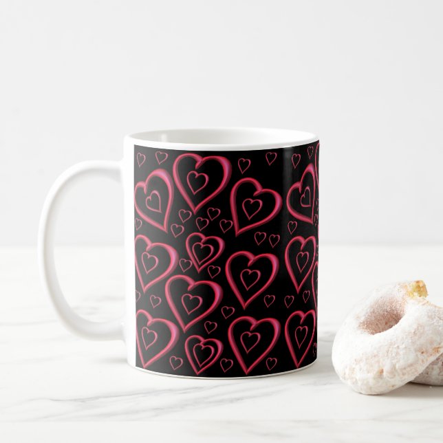 Mug de la Saint-Valentin Mugs (Avec donut)