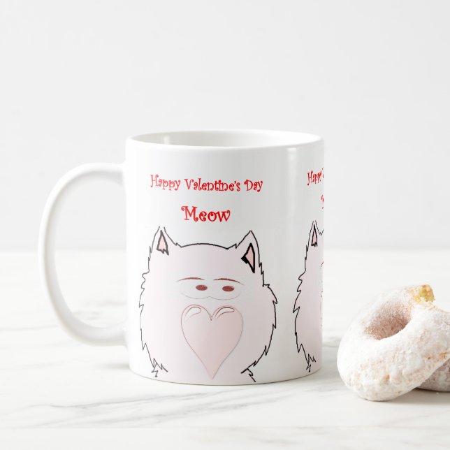 Mug de la Saint-Valentin Mugs (Avec donut)