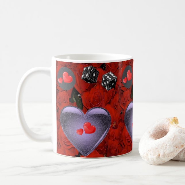 Mug de la Saint-Valentin Mugs (Avec donut)