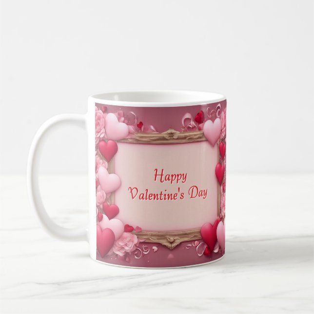 Mug de la Saint Valentin personnalisé (Gauche)