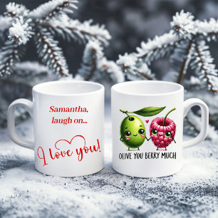 Mug de la Saint-Valentin personnalisé Citation d'a