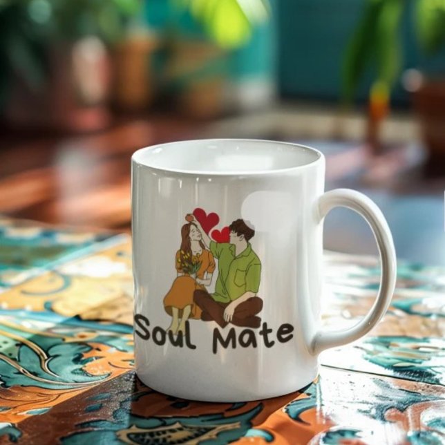Mug de l'Âme - Coupe de café romantique pour les c (Créateur téléchargé)