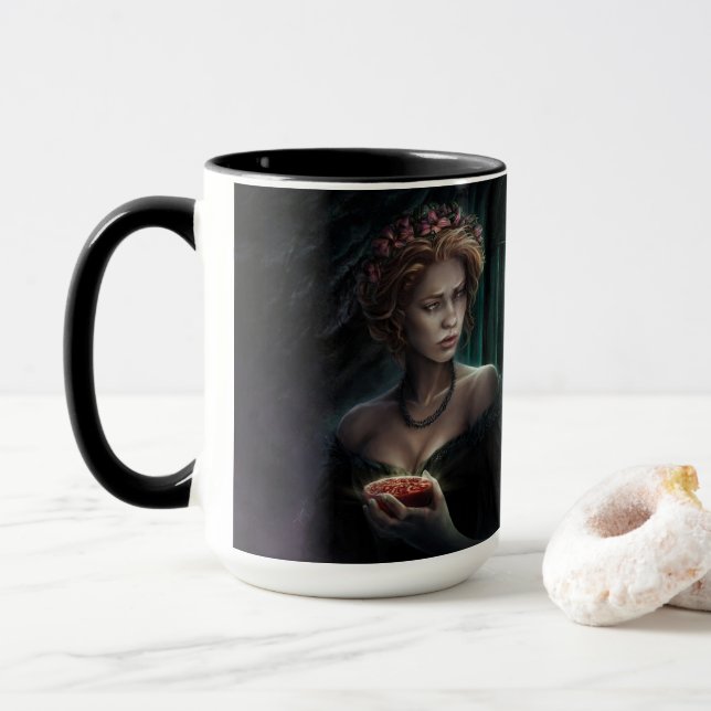 Mug de lamentations du téléphone perséphone (Avec donut)