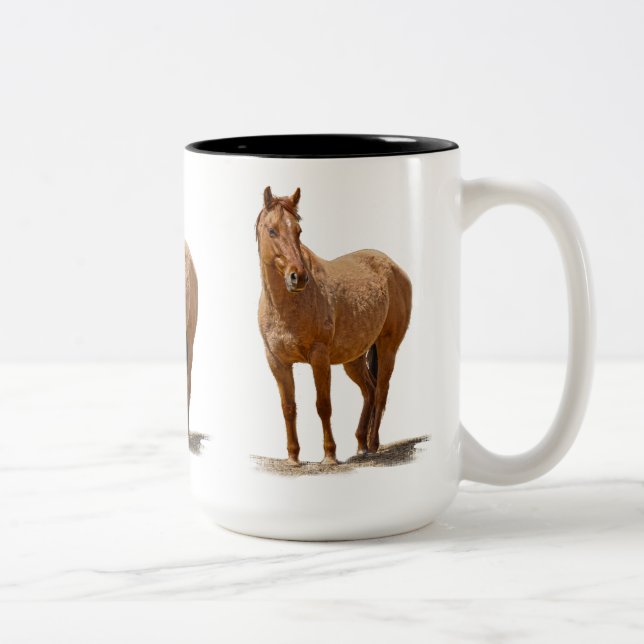 Mug de l'animalier amateur de chevaux (Droit)