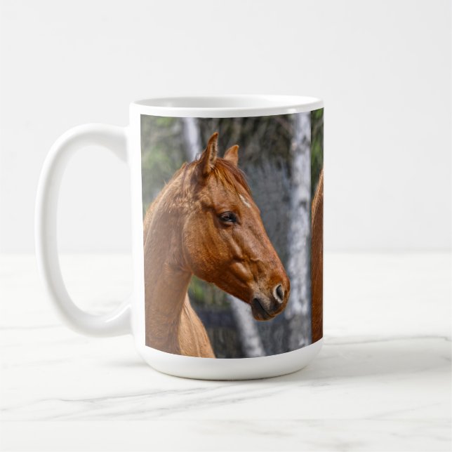 Mug de l'animalier amateur de chevaux (Gauche)