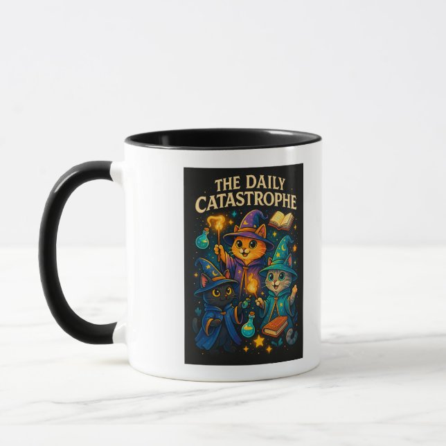 Mug de l'Assistant de chat / Catastrophe quotidien (Gauche)