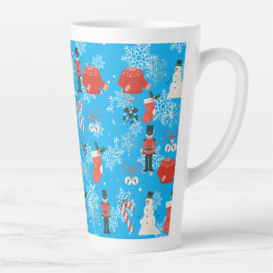 mug de latte style Noël