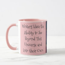 Mug de l'écrivain