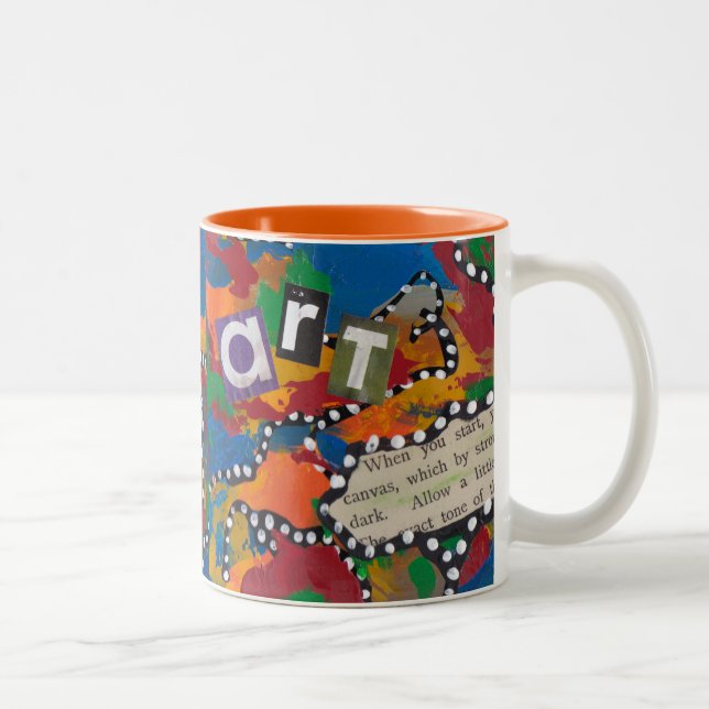 Mug de l'enseignant d'art (Droit)