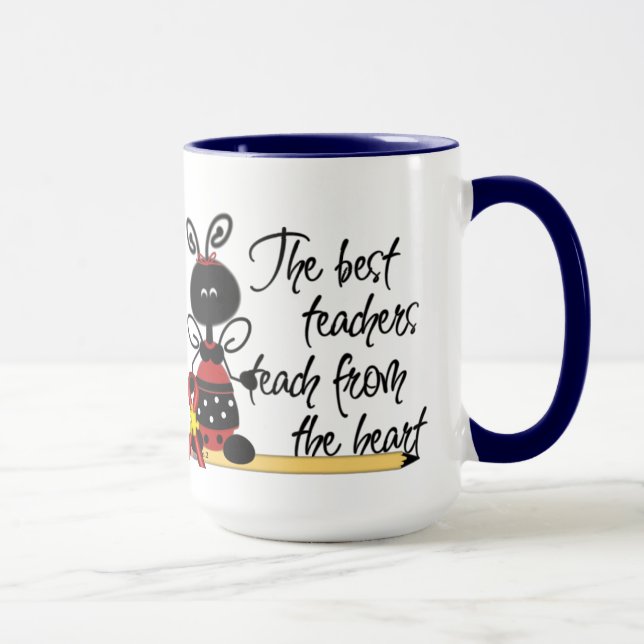 Mug de l'enseignant de sensibilisation sur l'autis (Droite)