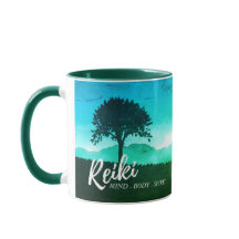 Mug de l'instructeur de médiation de Reiki Naturel