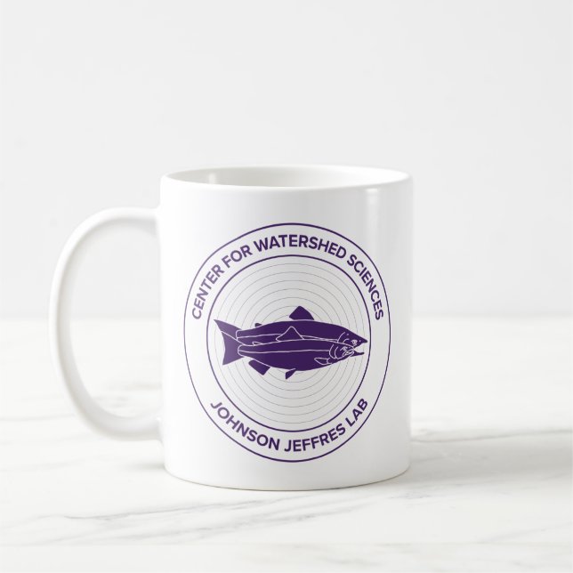 Mug de logo violet (Gauche)