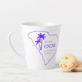 Mug de logo violet CSCMC