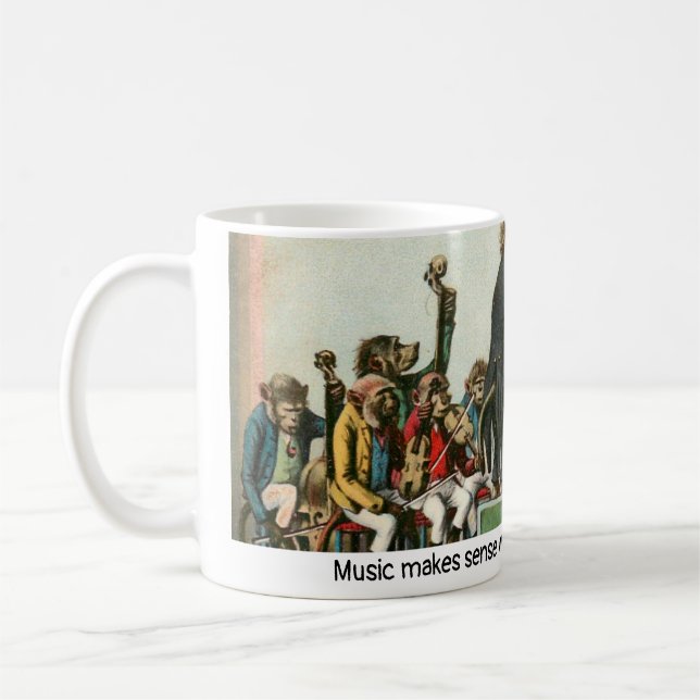 Mug de l'orchestre fou de singes (Gauche)