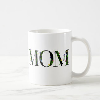 Mug de maman florale, cadeau avec fleurs sauvages