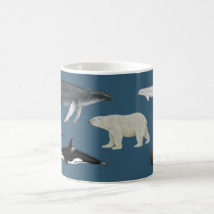 Mug de mammifères marins / tasse