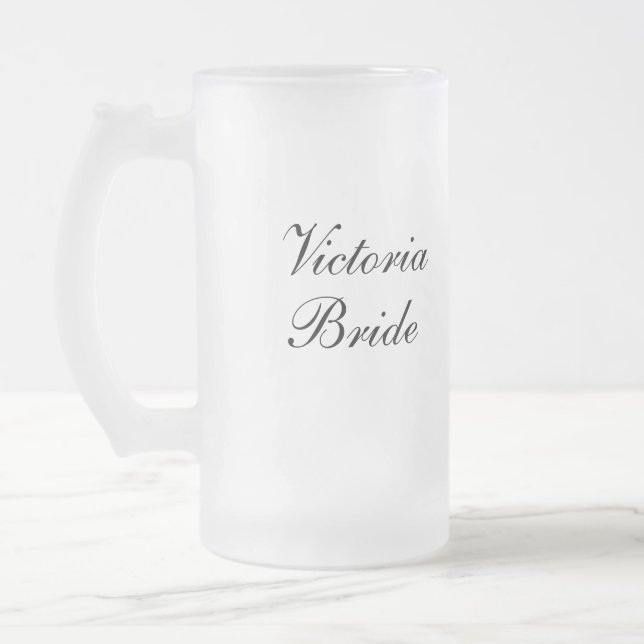 Mug de mariée personnalisée (Gauche)
